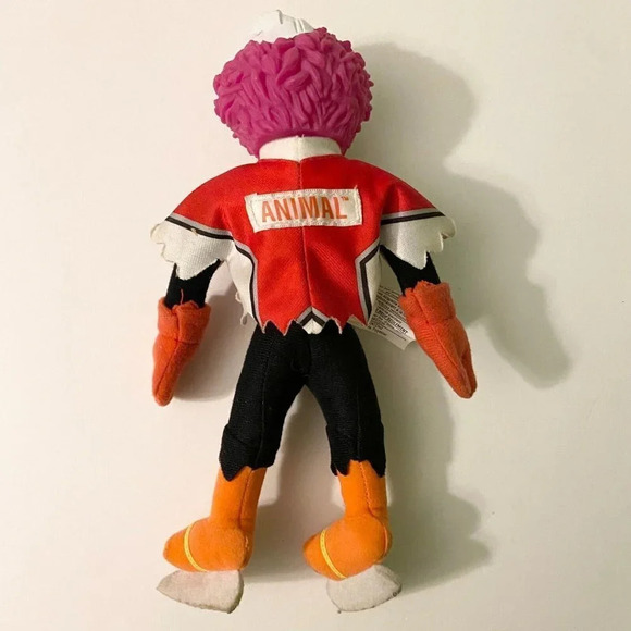 Vintage 1995  Muppets Fozzie and Animal Hockey Players NHL Plush Toys - Picture 15 of 16